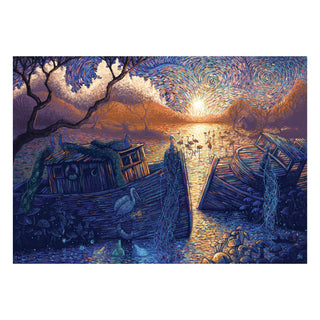 The Golden Hour (Jigsaw Puzzle) (SCRATCH AND DENT) Puzzle James R. Eads 