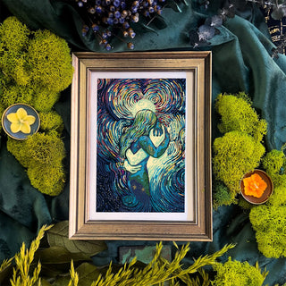 Free Print of the Month: Life on Earth Prisma Visions Periodical James R. Eads fine art prints and Prisma Visions tarot cards