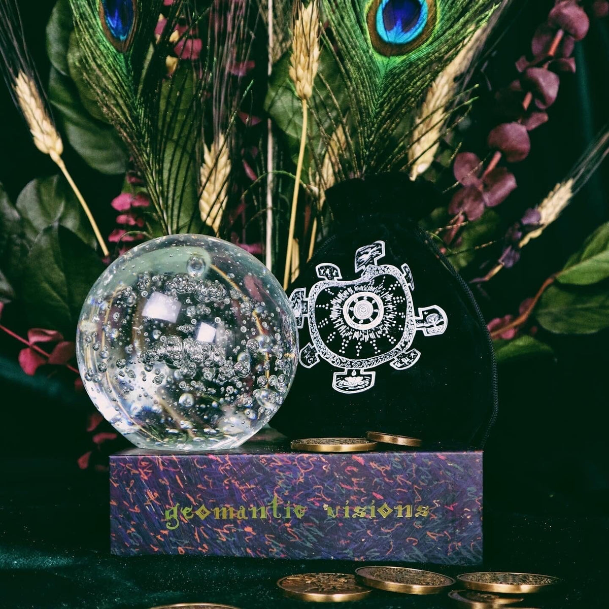 Geomancy Machine Seeking Answers with Geomancy – Prisma Visions