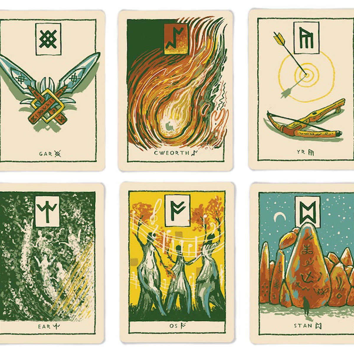 Stretch Goal Reached: 9 More Rune Cards! – Prisma Visions