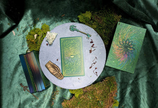 Weekly Card Pull - Ten of Trees Prisma Visions Periodical James R. Eads fine art prints and Prisma Visions tarot cards
