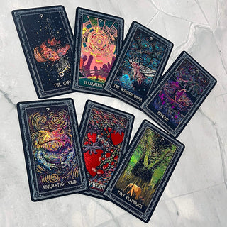 79th Mystery Cards from Prisma Visions Tarot (7 cards) Deck James R. Eads 