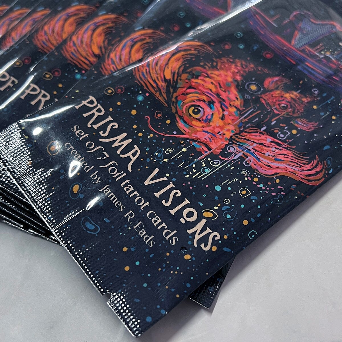 holographic oracle cards 79th Mystery Cards | Past is a Present | Prisma Visions Tarot