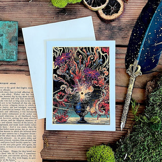 Big Bang Bouquet Greeting Card Greeting Card James R. Eads 