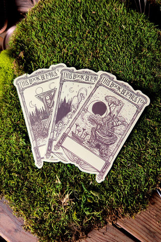 Bookplate Stickers Sticker James R. Eads 