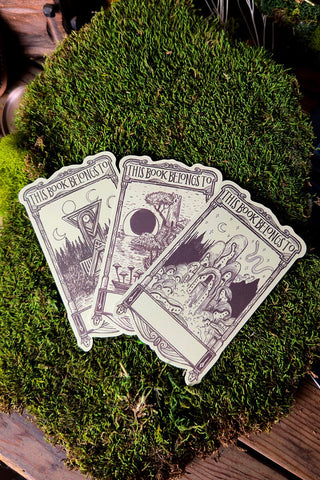 Bookplate Stickers Sticker James R. Eads 