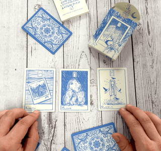 Cerulean Lenormand Deck James R. Eads 