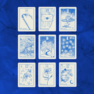 Cerulean Lenormand Deck James R. Eads No. 1 