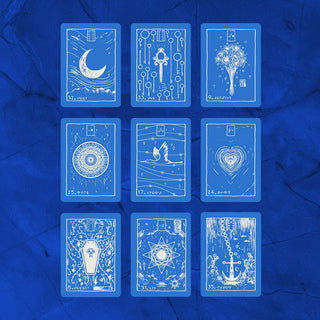 Cerulean Lenormand Deck James R. Eads No. 2 