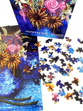 Flowers for Vincent (Jigsaw Puzzle) Puzzle James R. Eads 