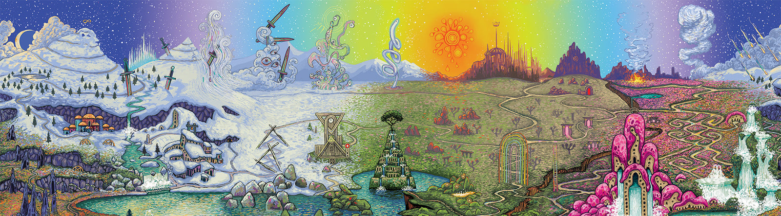 The World Of Many Paths | Oracle of Many Paths 78-Card Tarot Panoramic ...