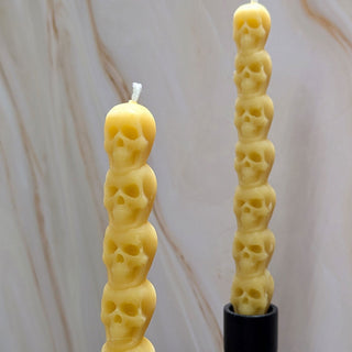 Skulls Tapers (Set of 2) Candle Prisma Visions 