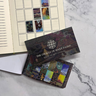 Many Paths Divination Diary & Sticker Book