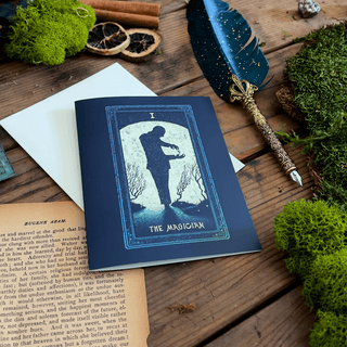 The Magician Tarot Greeting Card Greeting Card James R. Eads 