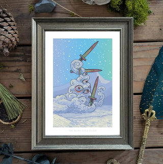 The Many-Eyed Cloud (Oracle of Many Paths) Print James R. Eads 