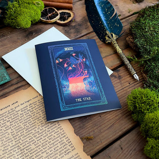 The Star Tarot Greeting Card Greeting Card James R. Eads 