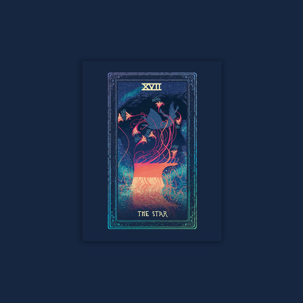 The Star Tarot Greeting Card – Prisma Visions