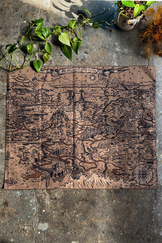 Treasure Map Altar Cloth (Scratch and Dent) Altar Cloth James R. Eads 