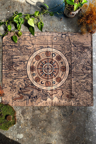 Treasure Map Altar Cloth (Scratch and Dent) Altar Cloth James R. Eads 