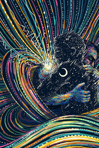 Day Breaks the Night Print James R. Eads 