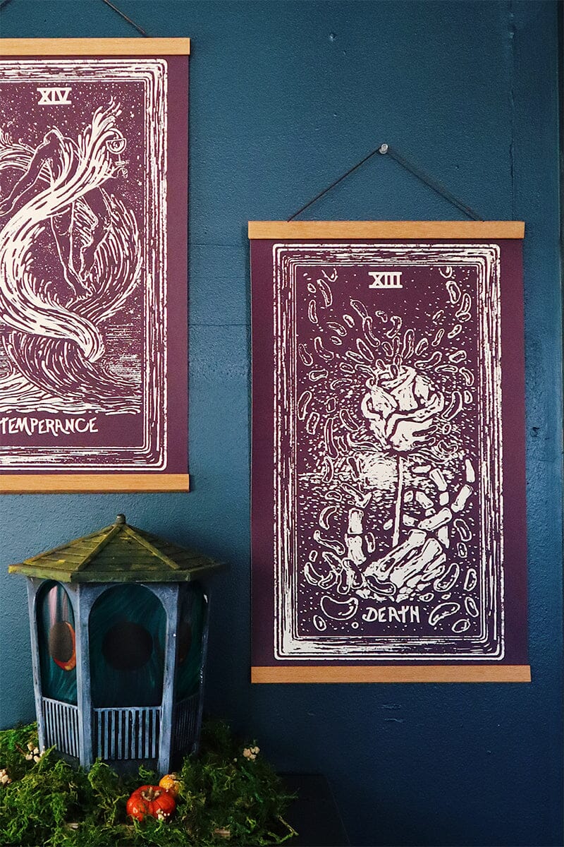 Death - Light Visions Tarot Print Print James R. Eads