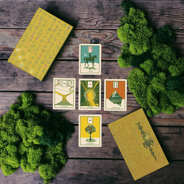 Green Glyphs Lenormand - Unique Tarot, Runes, Oracle and 