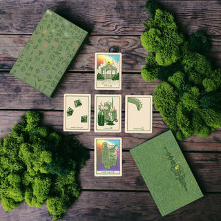 Green Glyphs Oracle Deck James R. Eads