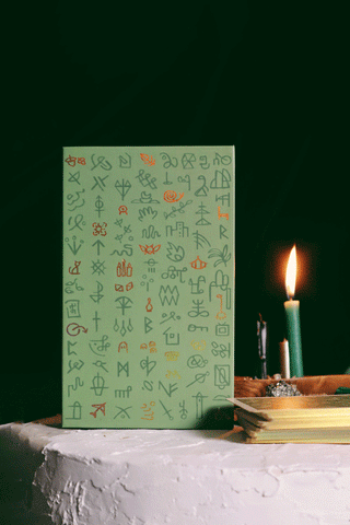 Green Glyphs Oracle Deck James R. Eads