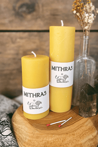 Pillar Candle Candle Mithras 