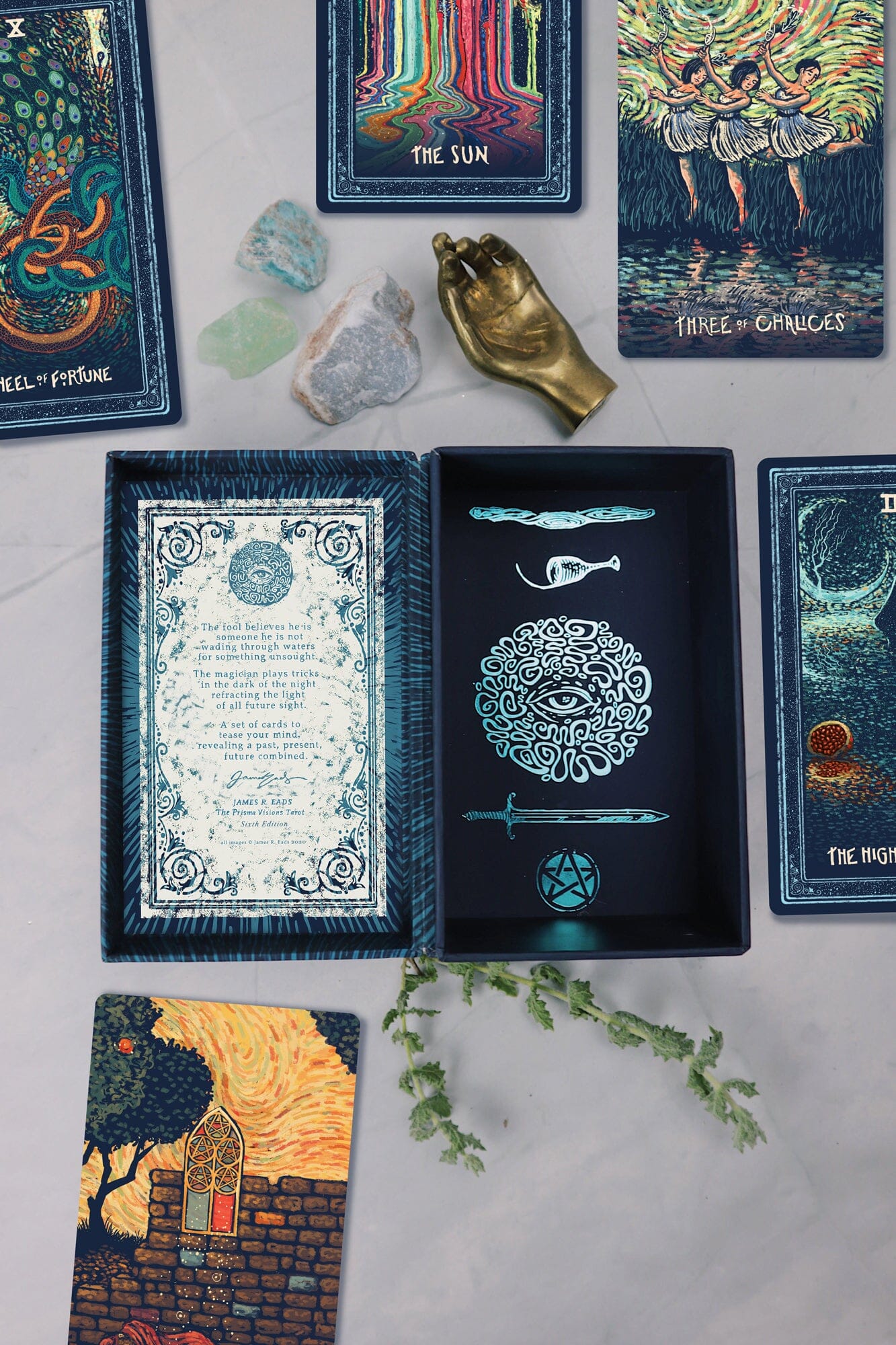 Prisma Visions Tarot Deck by James R. Eads