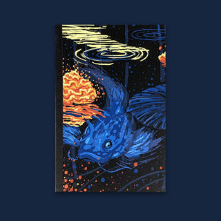 Screenprinted Notebook Journal James R. Eads 