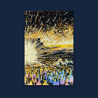 Screenprinted Notebook Journal James R. Eads 