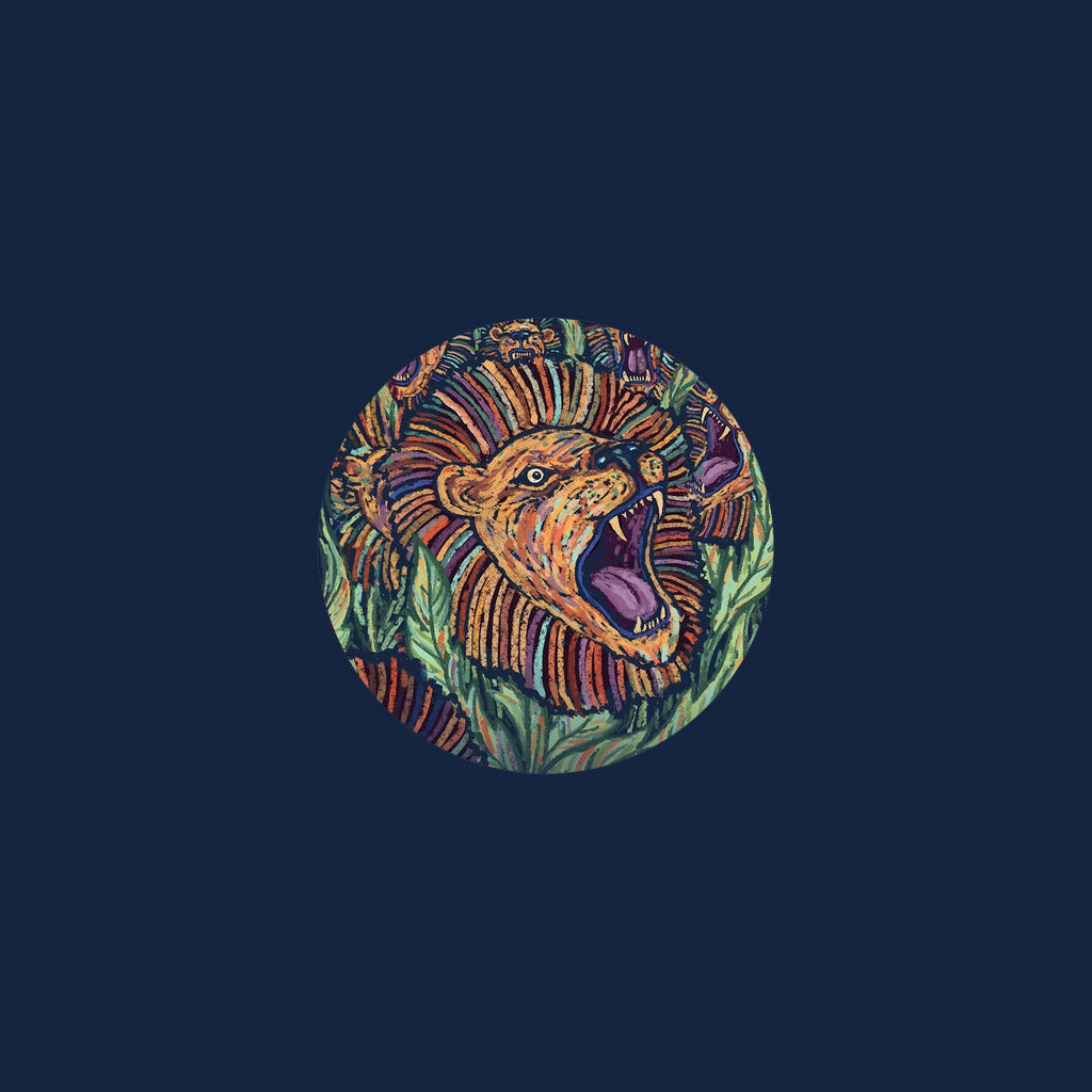 Strength Sticker Prisma Visions Tarot | James R. Eads