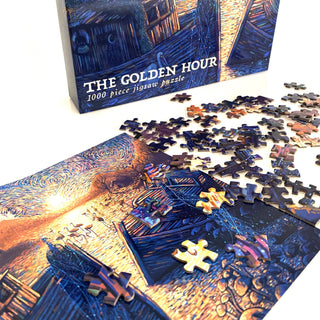 The Golden Hour (Jigsaw Puzzle) (SCRATCH AND DENT) Puzzle James R. Eads 