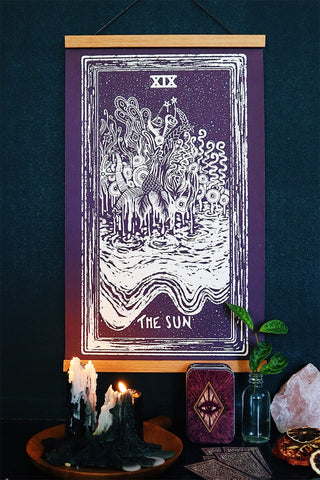 The Sun - Light Visions Tarot Print Print James R. Eads 